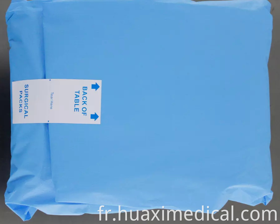 surgical pack drape